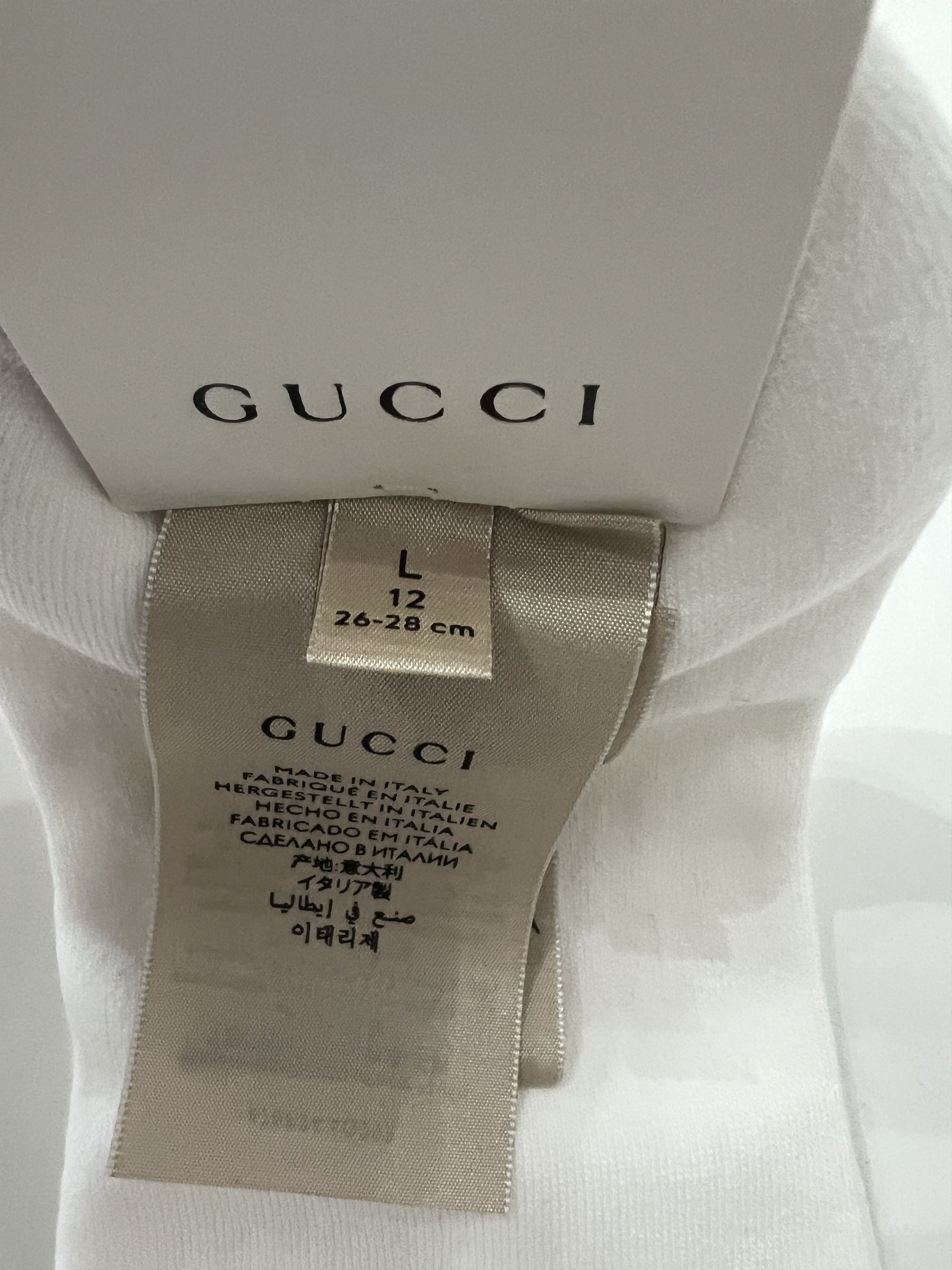 Gucci GUCCI - GG LOGO INTERLOCKING SOCKS IN STRETCH COTTON SIZE L Size ONE SIZE - 5 Thumbnail