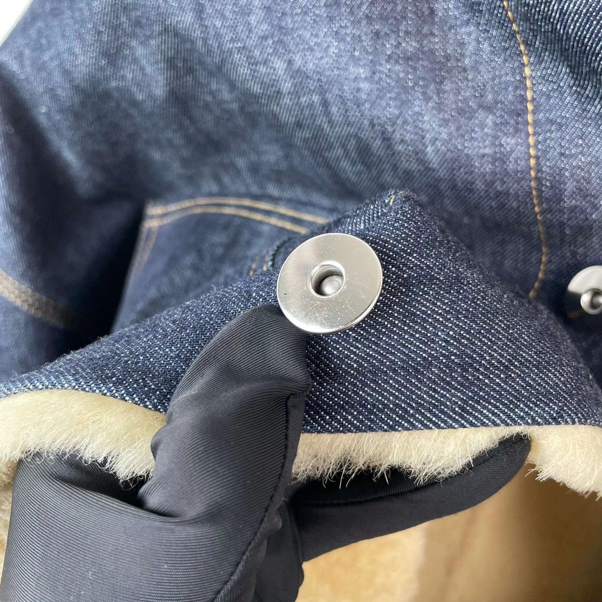 Bottega Veneta BV Denim Wool Jacket 46 Blue Size US S / EU 44-46 / 1 - 8 Thumbnail