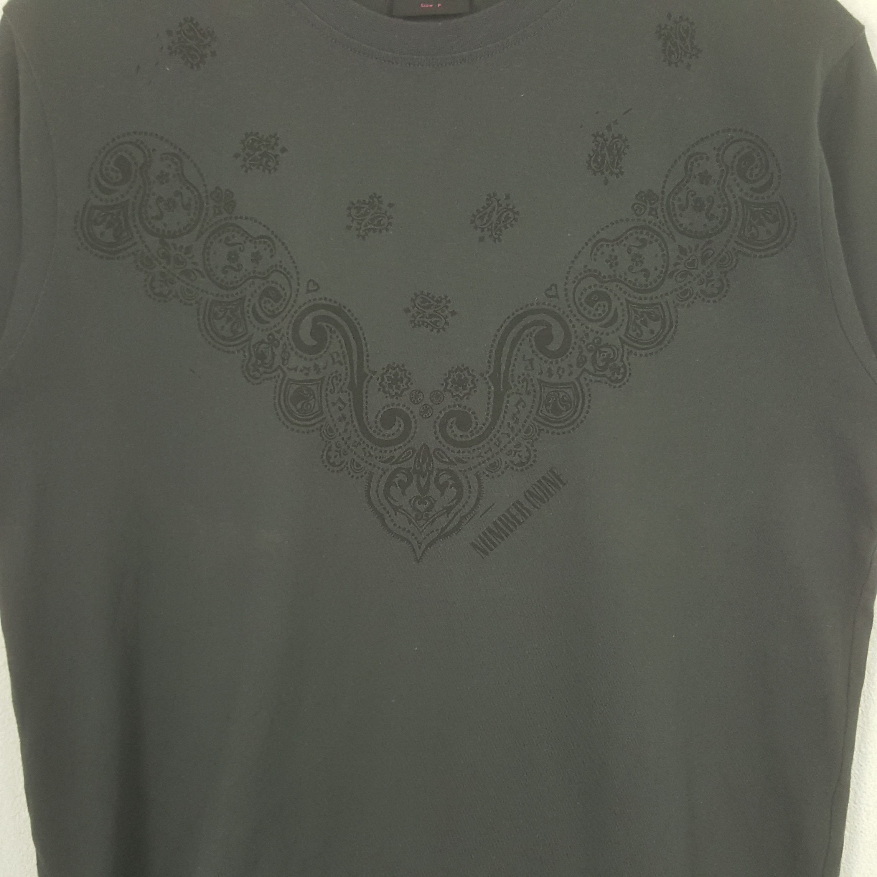Number (N)ine Vintage Number Nine Japanese Brand Tshirt C301N47 Size US M / EU 48-50 / 2 - 2 Thumbnail