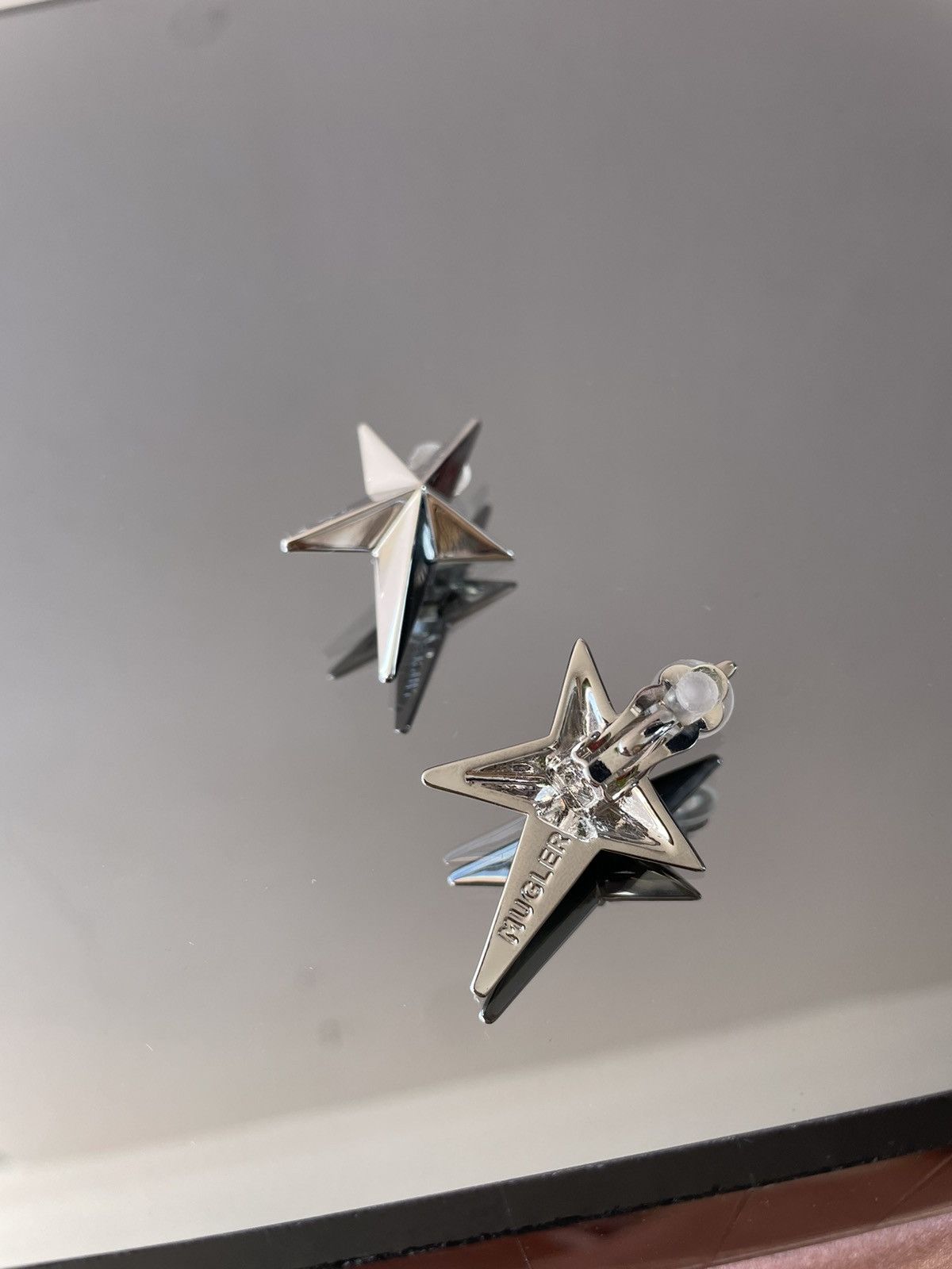 Mugler Mugler silver earrings Size ONE SIZE - 5 Thumbnail
