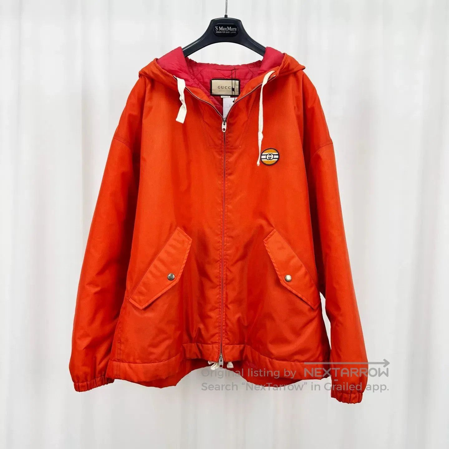 Gucci gucci embroidered double g cotton zip jacket. Size US M / EU 48-50 / 2 - 1 Thumbnail