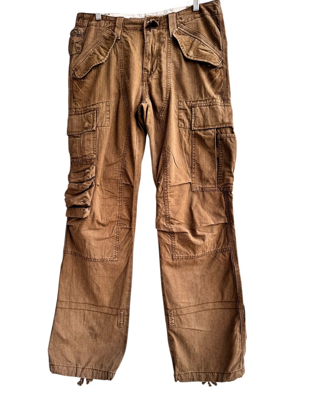 Polo Ralph Lauren Vintage Polo Ralph Lauren Multiple Pocket Cargo Pants Size US 34 / EU 50 - 1 Thumbnail