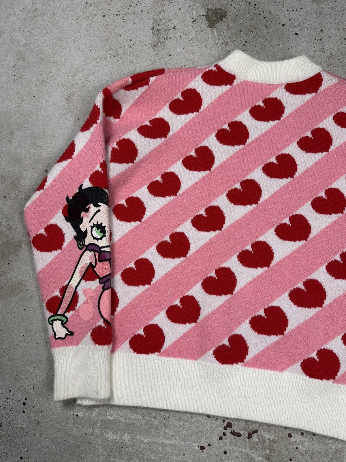 Cartoon Network × Vintage Vintage Y2K Betty Boop Cartoon Network Wool Sweater Size US L / EU 52-54 / 3 - 5 Thumbnail