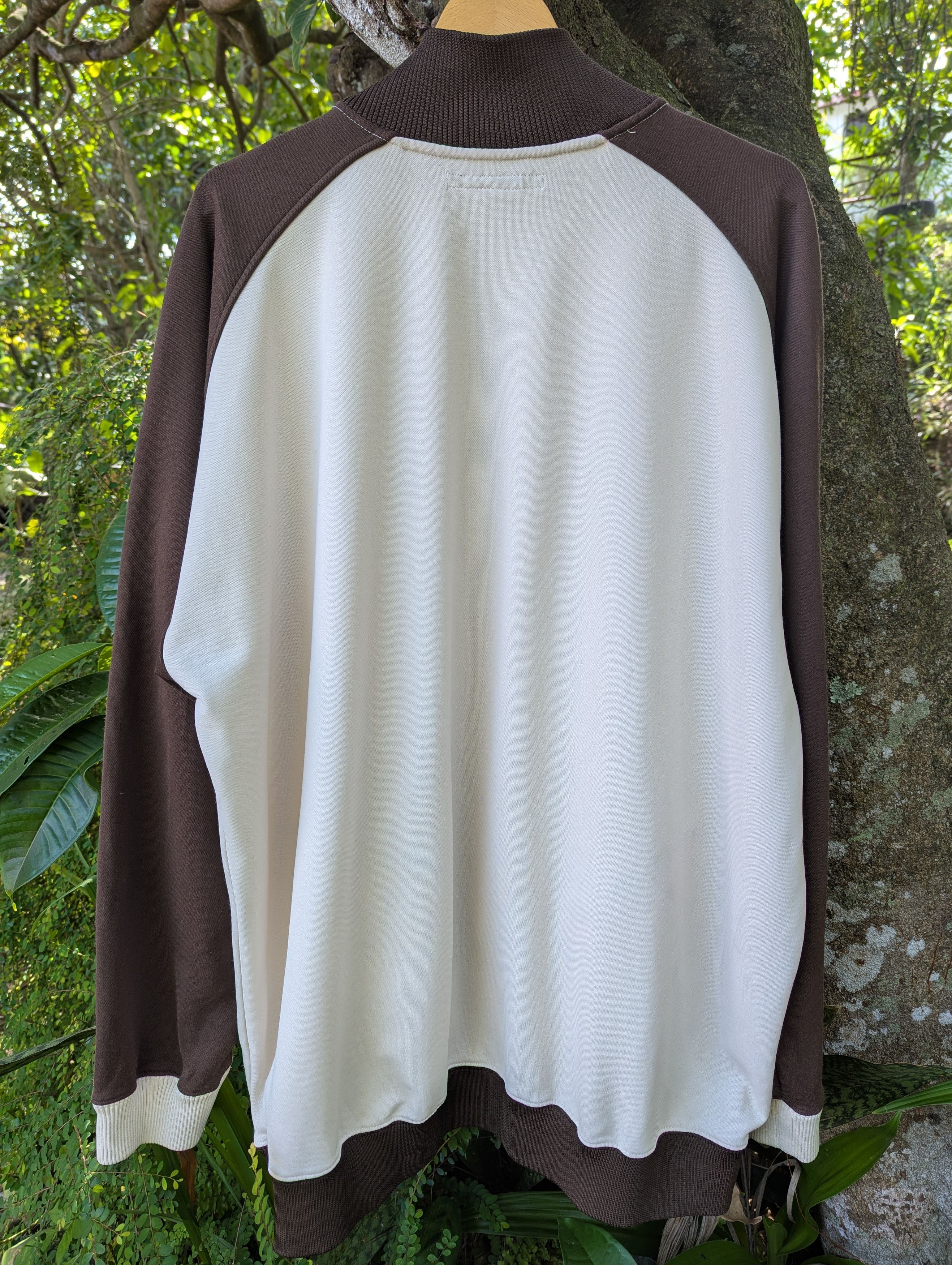 Marithe + Francois Girbaud Marithe Francois Girbaud Jacket Cream Brown Full Zip Size US XXL / EU 58 / 5 - 12 Thumbnail