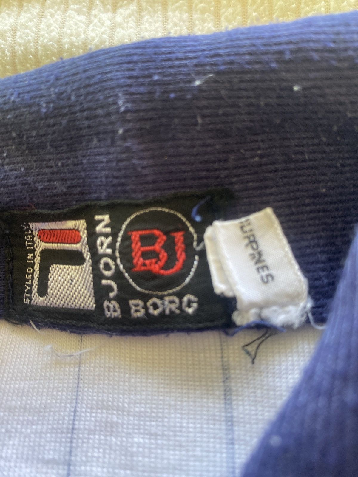 Fila Vintage Fila Bjorn Borg Size US L / EU 52-54 / 3 - 9 Thumbnail