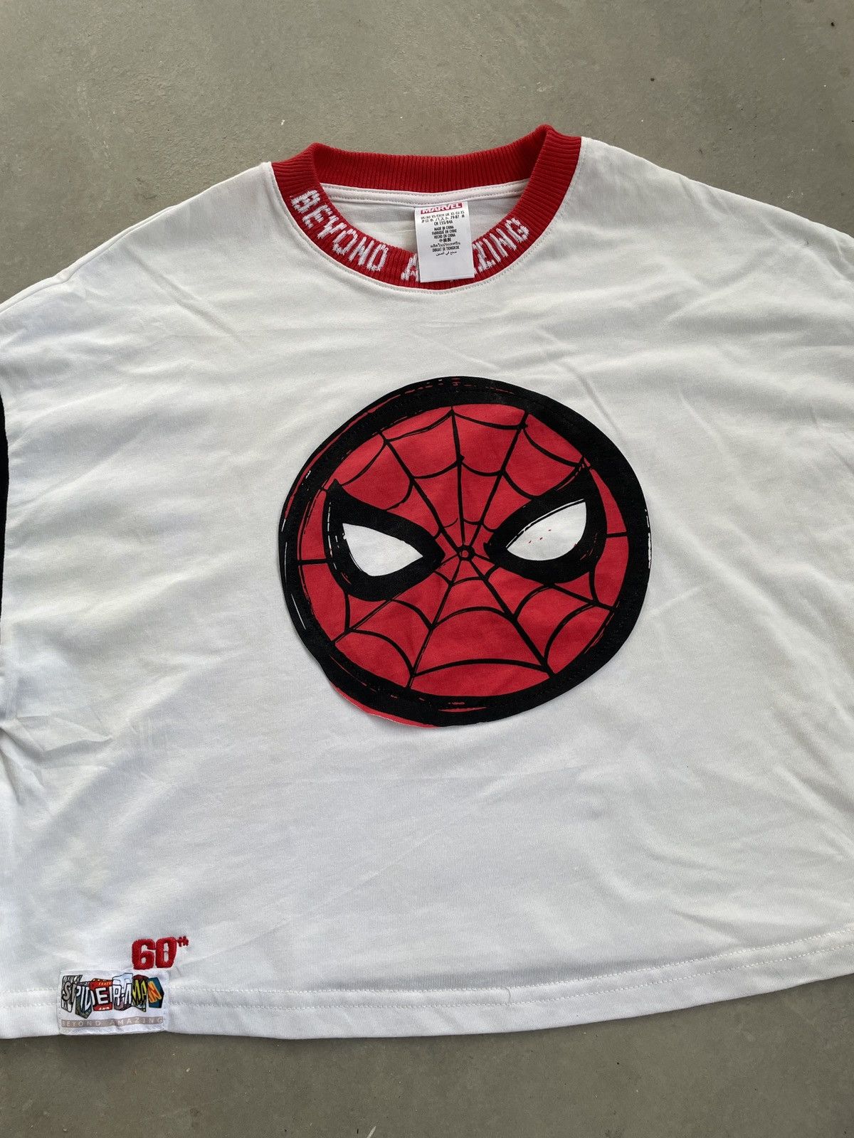 Disney × Marvel Comics MARVEL X ASHLEY ECKSTEIN SPIDERMAN CROP TOP Size M / US 6-8 / IT 42-44 - 2 Thumbnail