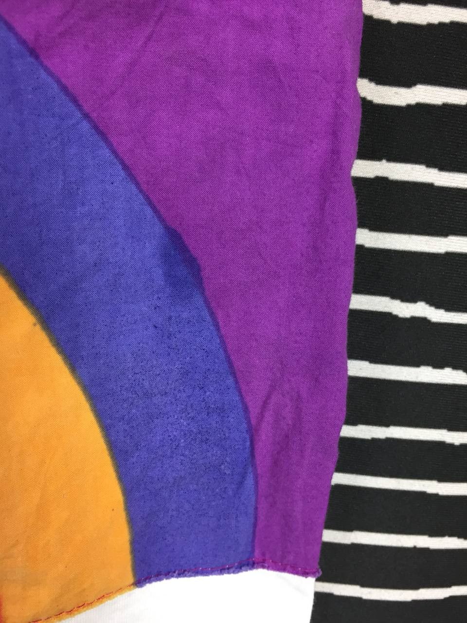 Vintage Vtg Fashion Gear Rainbow Cut & Sewn Style Tee Size US M / EU 48-50 / 2 - 8 Thumbnail