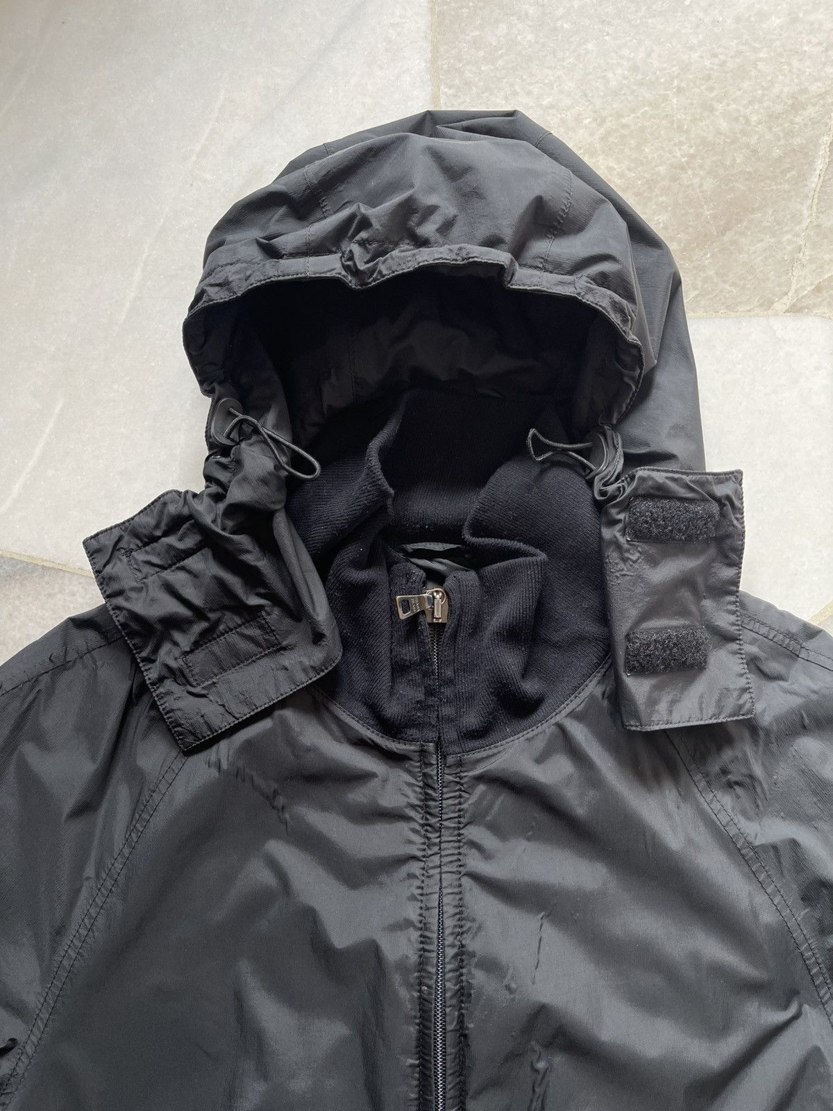 Prada Prada Ninja Hoodie Style Zipper Jacket 97 Size US M / EU 48-50 / 2 - 16 Thumbnail