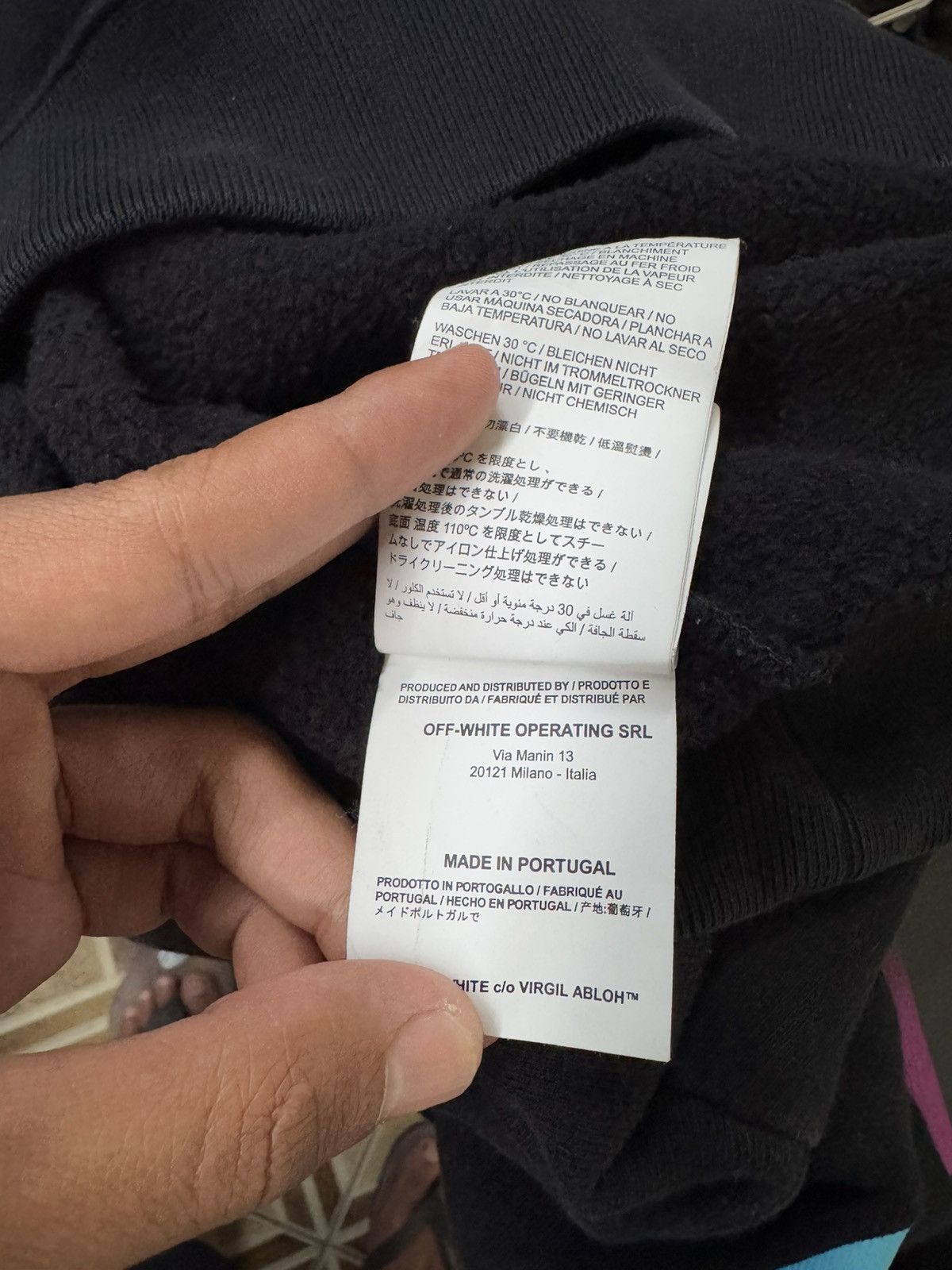 Off-White OFF WHITE MULTICOLOR GRADIENT ARROWS SWEATSHIRT Size US M / EU 48-50 / 2 - 11 Thumbnail
