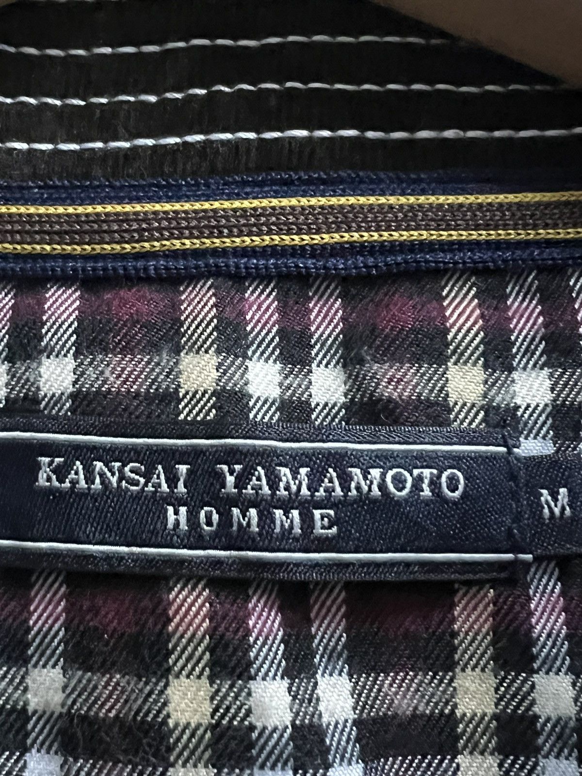 Kansai Yamamoto KANSAI YAMAMOTO HOMME SWEATER HALF ZIPPER Size US M / EU 48-50 / 2 - 3 Thumbnail