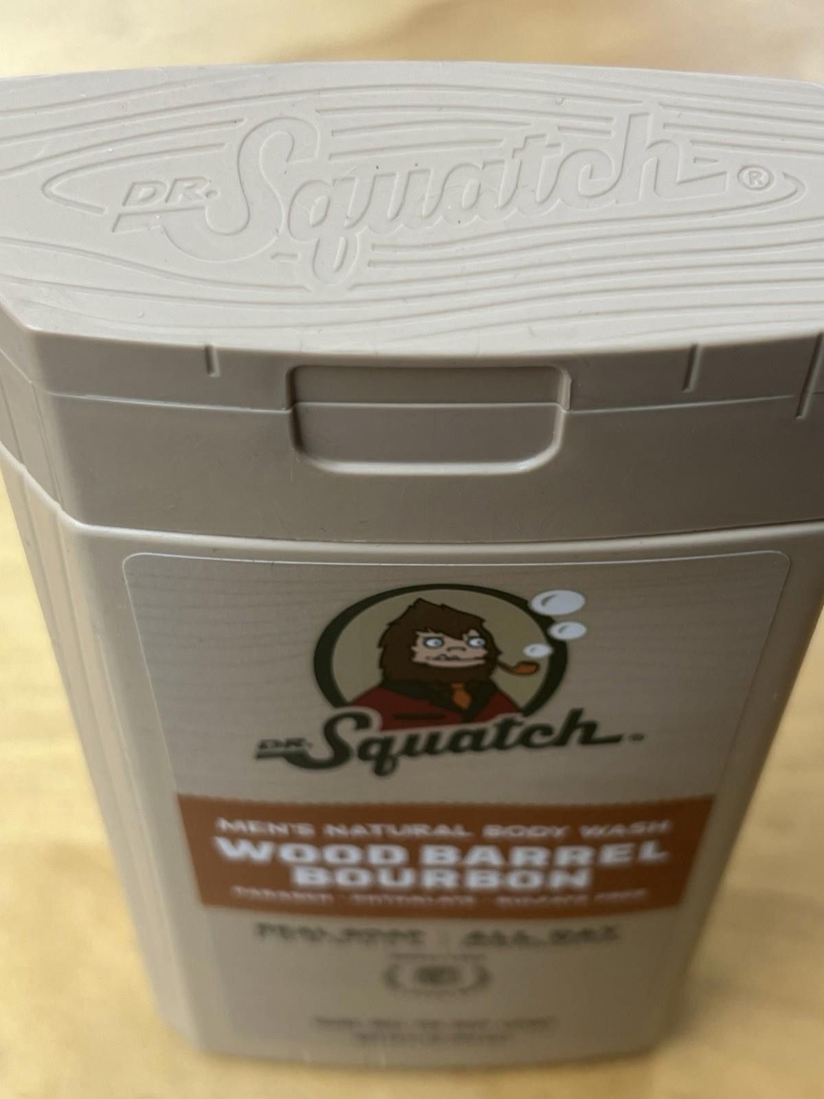 Other Dr. Squatch Men's Body Wash Wood Barrel Bourbon 14 oz Soap Size ONE SIZE - 1 Thumbnail