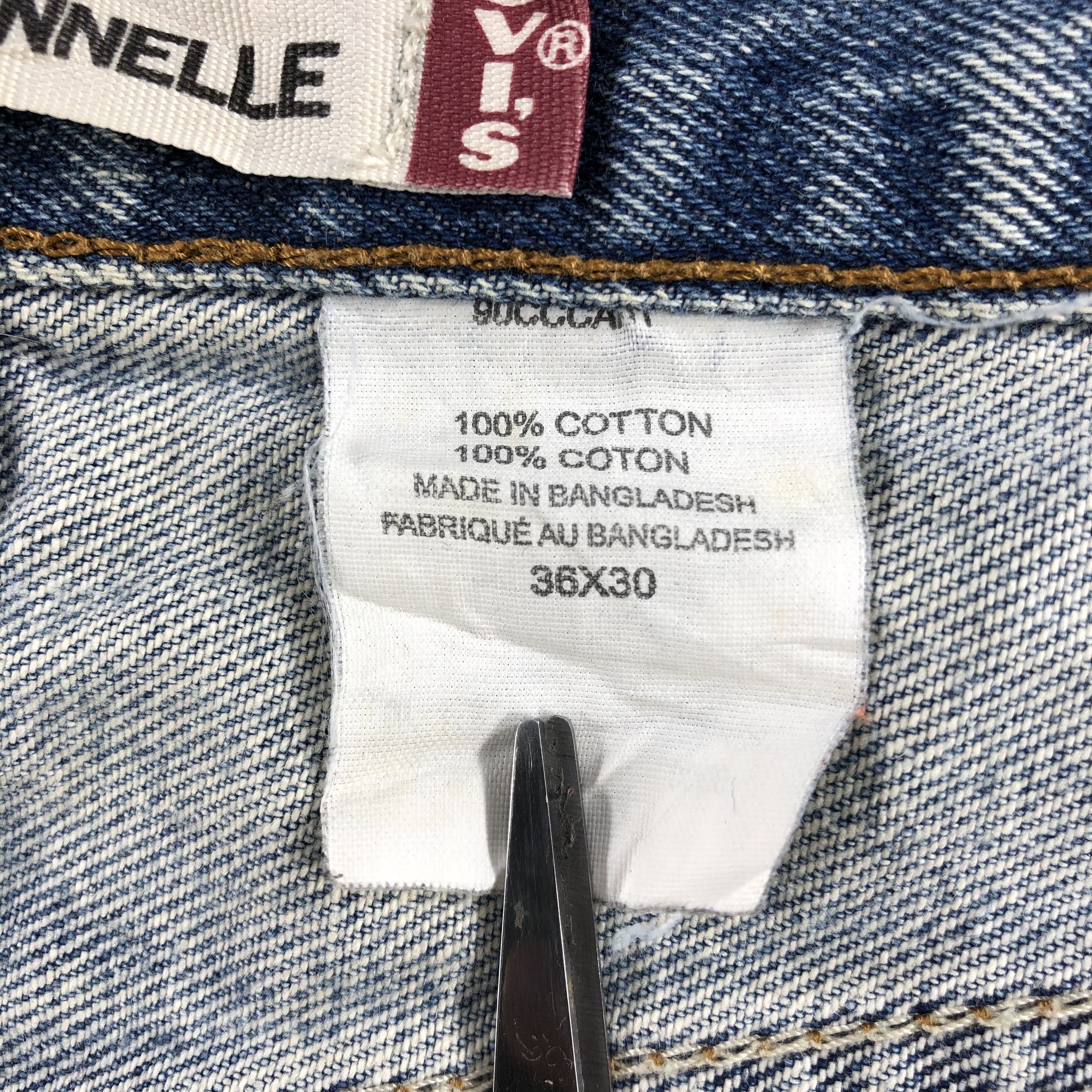 Levi's Vintage Light Wash Levis 505 Jeans-J1720 Size US 36 / EU 52 - 10 Thumbnail