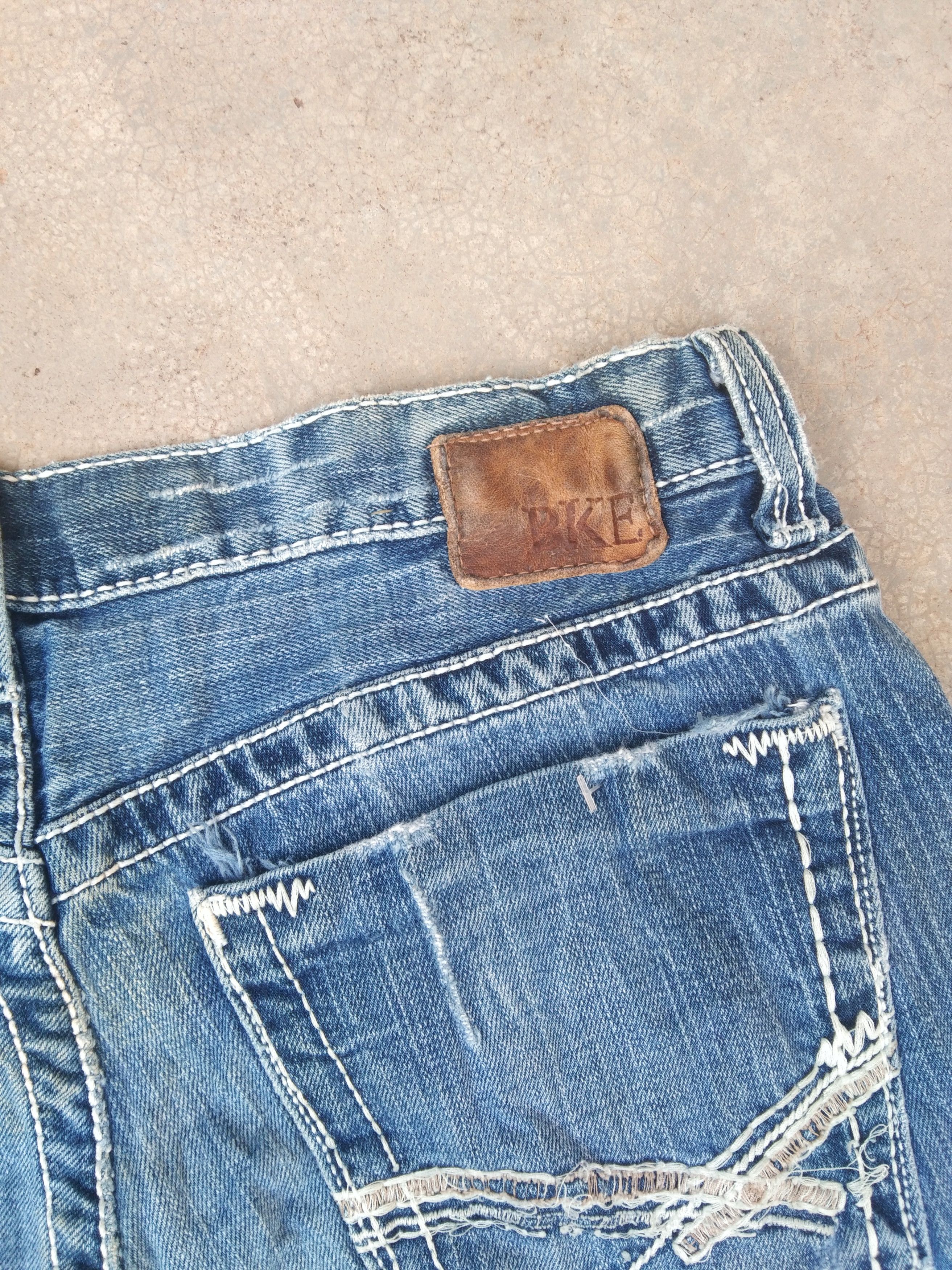 Jean Y2k Vintage Buckle BKE 'Tyler' Bootcut Flared Jeans 32x32 Size US 32 / EU 48 - 3 Thumbnail