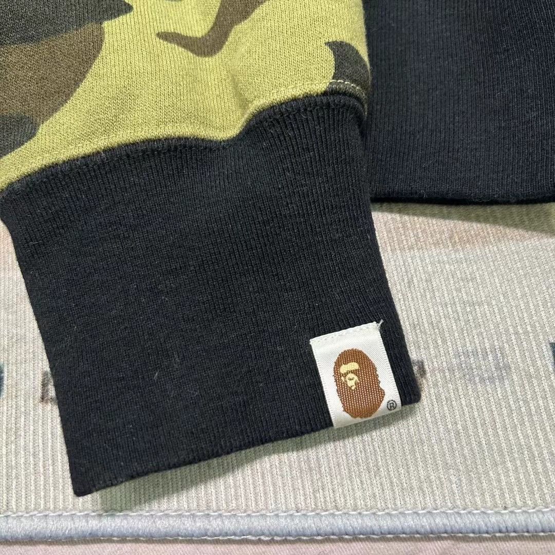 Bape BPAE CAMO SHARK FULL ZIP HOODIE Size US L / EU 52-54 / 3 - 4 Thumbnail
