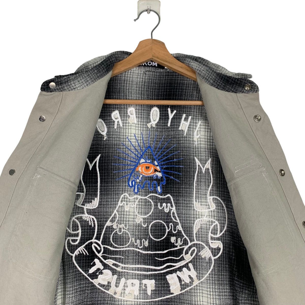 Japanese Brand .KOM Aestheticview Fashion Snap Button Jacket #0328-C15 Size US L / EU 52-54 / 3 - 15 Thumbnail