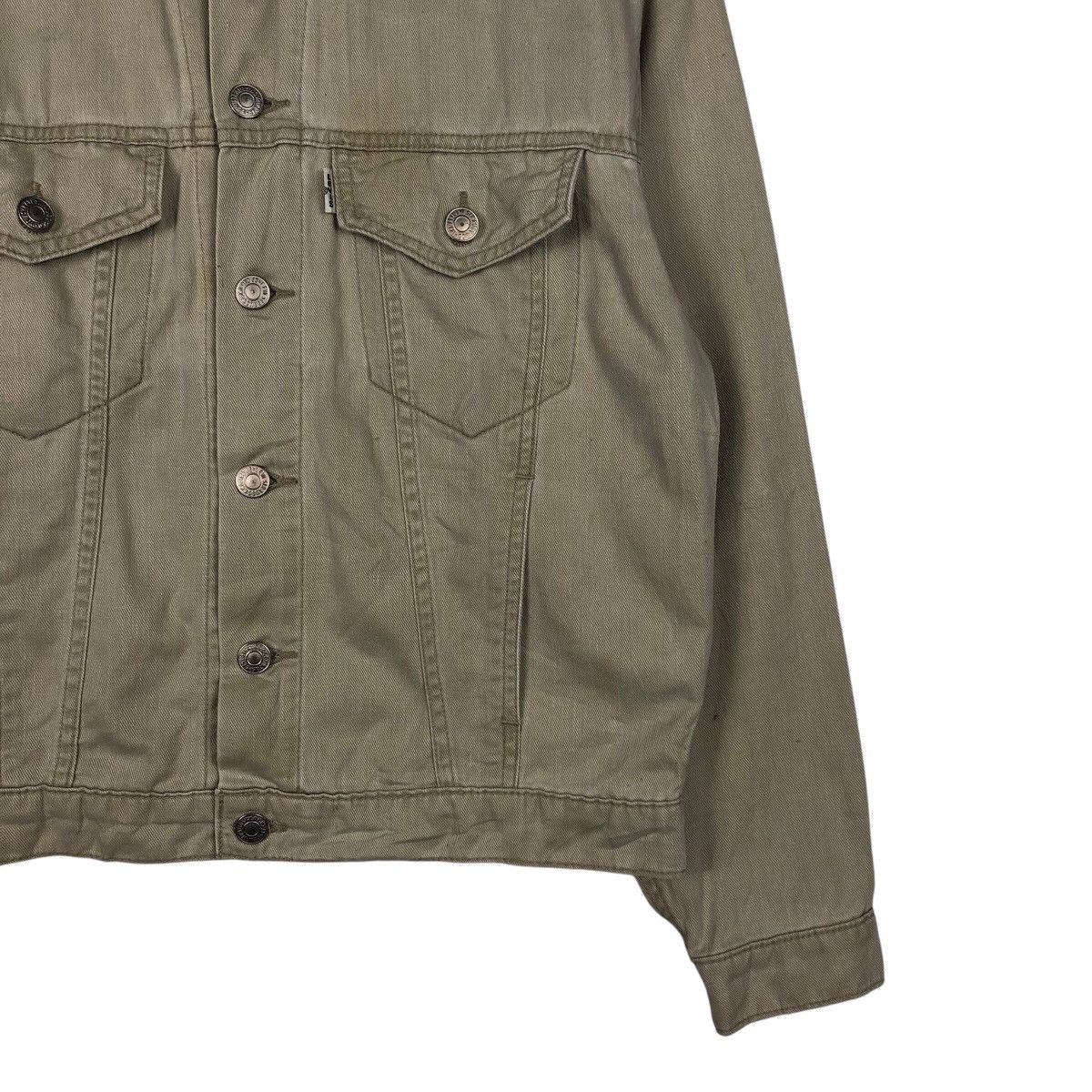 Levi's 📌Vintage Cropped Trucker Denim Biker Jacket Levi's Size US M / EU 48-50 / 2 - 7 Thumbnail