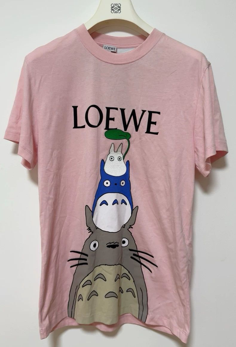 Loewe LOEWE Dragon Cat Embroidered T-shirt Size S / US 4 / IT 40 - 1 Thumbnail