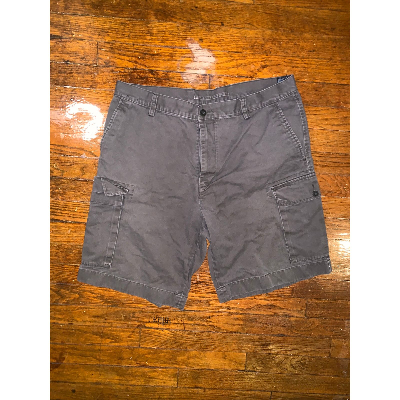 Nautica Nautica Clipper Cargo Shorts Dark Gray Relax Fit Men’s 36W Size US 36 / EU 52 - 1 Thumbnail