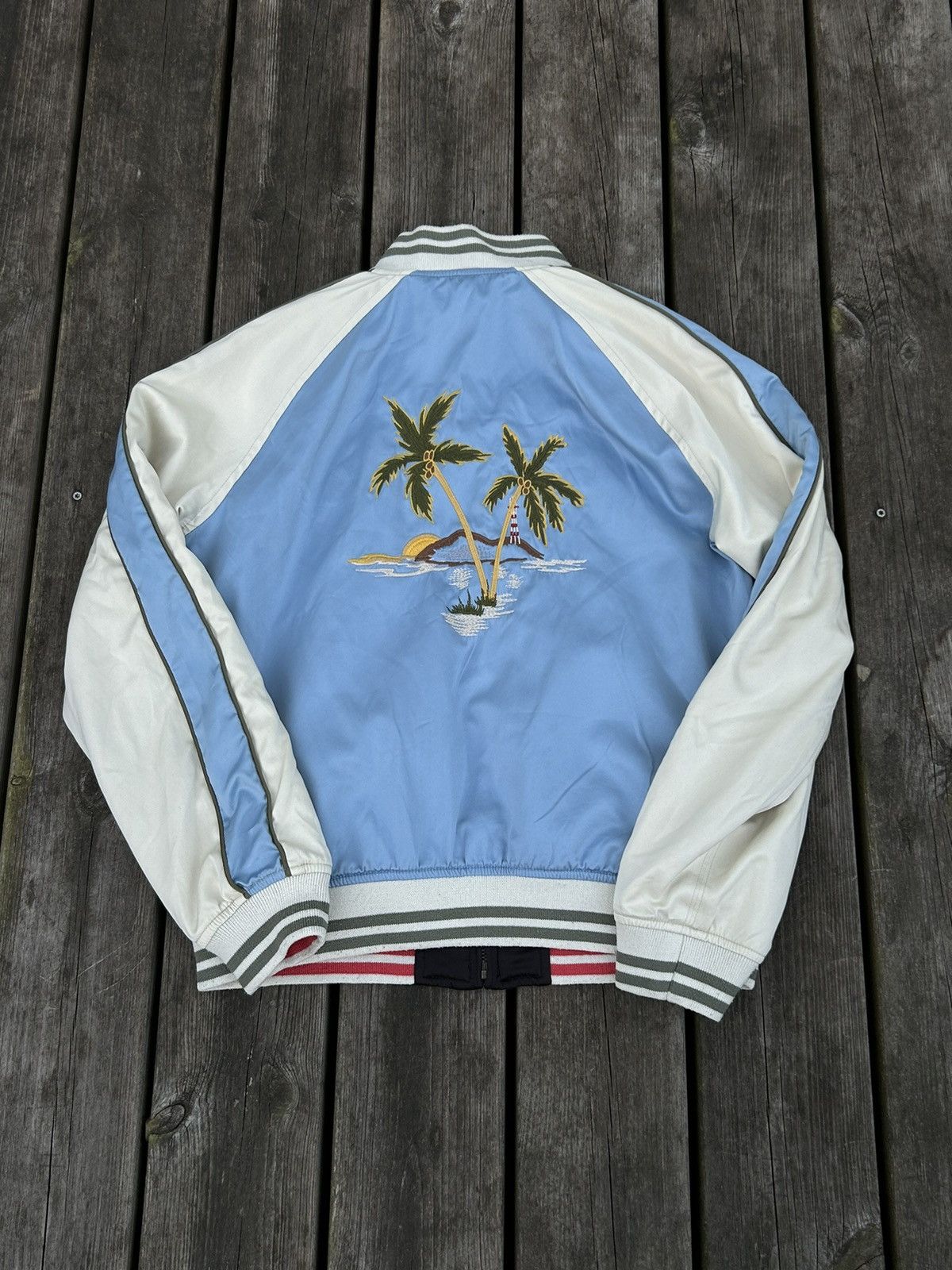 Levi's Levis San Francisco Reversible Bomber Jacket Size US S / EU 44-46 / 1 - 4 Thumbnail