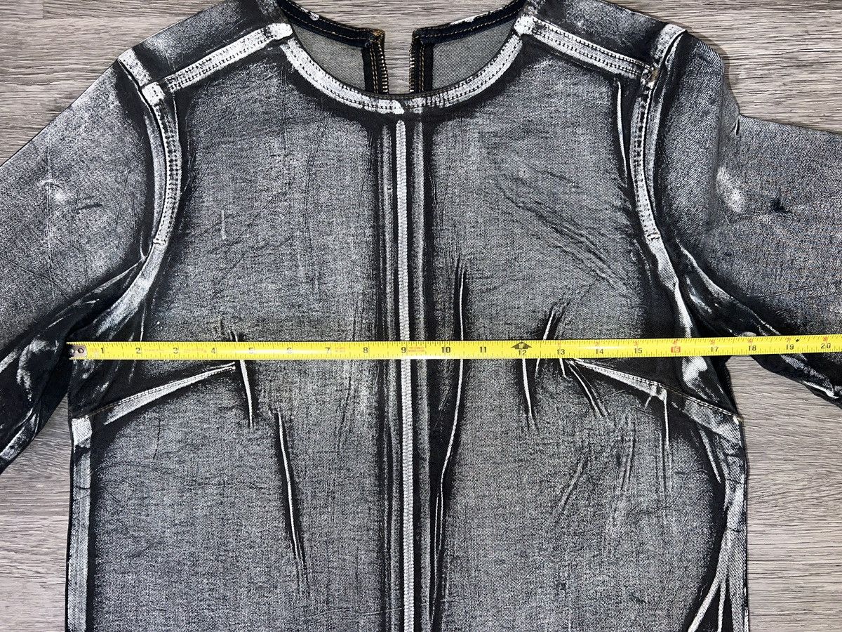 McQ Alexander McQueen Alexander McQueen Denim Short Sleeve Zip-up Jacket Prototype Size S / US 4 / IT 40 - 4 Thumbnail