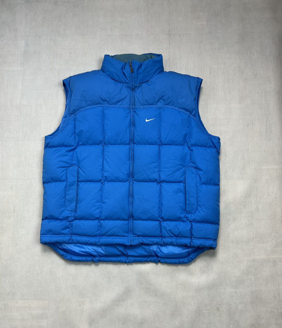 Nike × Vintage Puffer Jacket Nike vintage 00’s y2k zipped vest Size US XXL / EU 58 / 5 - 1 Thumbnail
