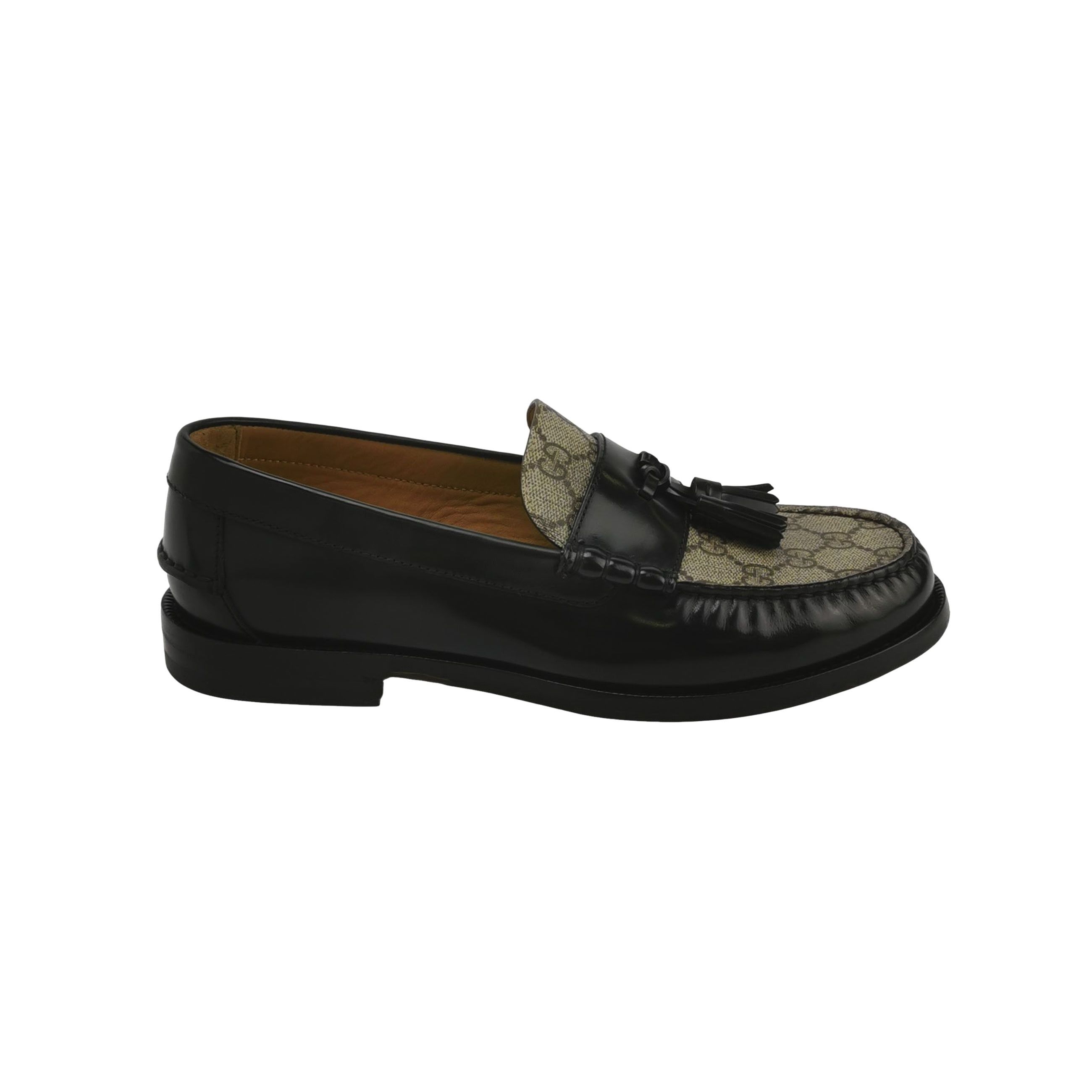 Gucci Gucci GG Monogram Tassel Loafers Size 7.5 Size US 8 / EU 41 - 1 Thumbnail