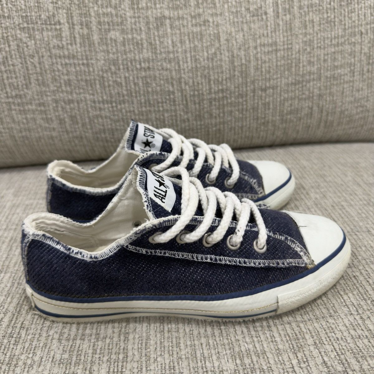Converse Vintage 90s Converse Denim USA Size US 5 / EU 37 - 4 Thumbnail