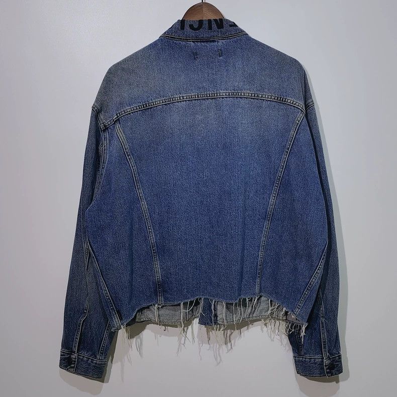 Balenciaga Balenciaga Denim Jacket Size US XXS / EU 40 - 2 Thumbnail