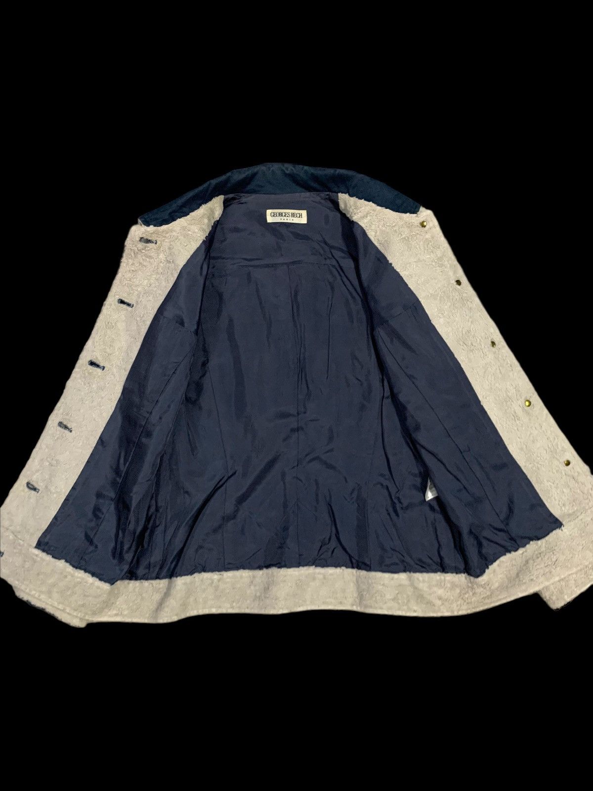 George Vintage Japanese Brand Georges Rech Paris Shacket/Overshirt Size M / US 6-8 / IT 42-44 - 3 Thumbnail