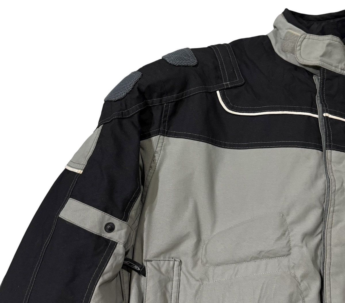 Vintage RS Taichi Safety Padded Moto Racing Equipment Jacket