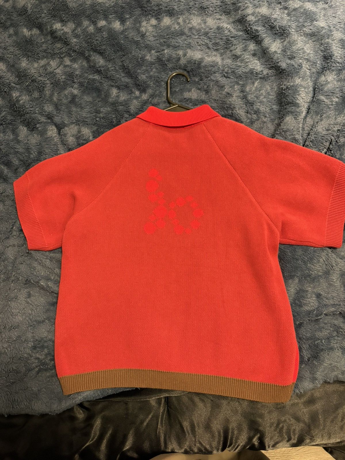 Bad Son Bad Son Red knit Polo Size US S / EU 44-46 / 1 - 2 Thumbnail