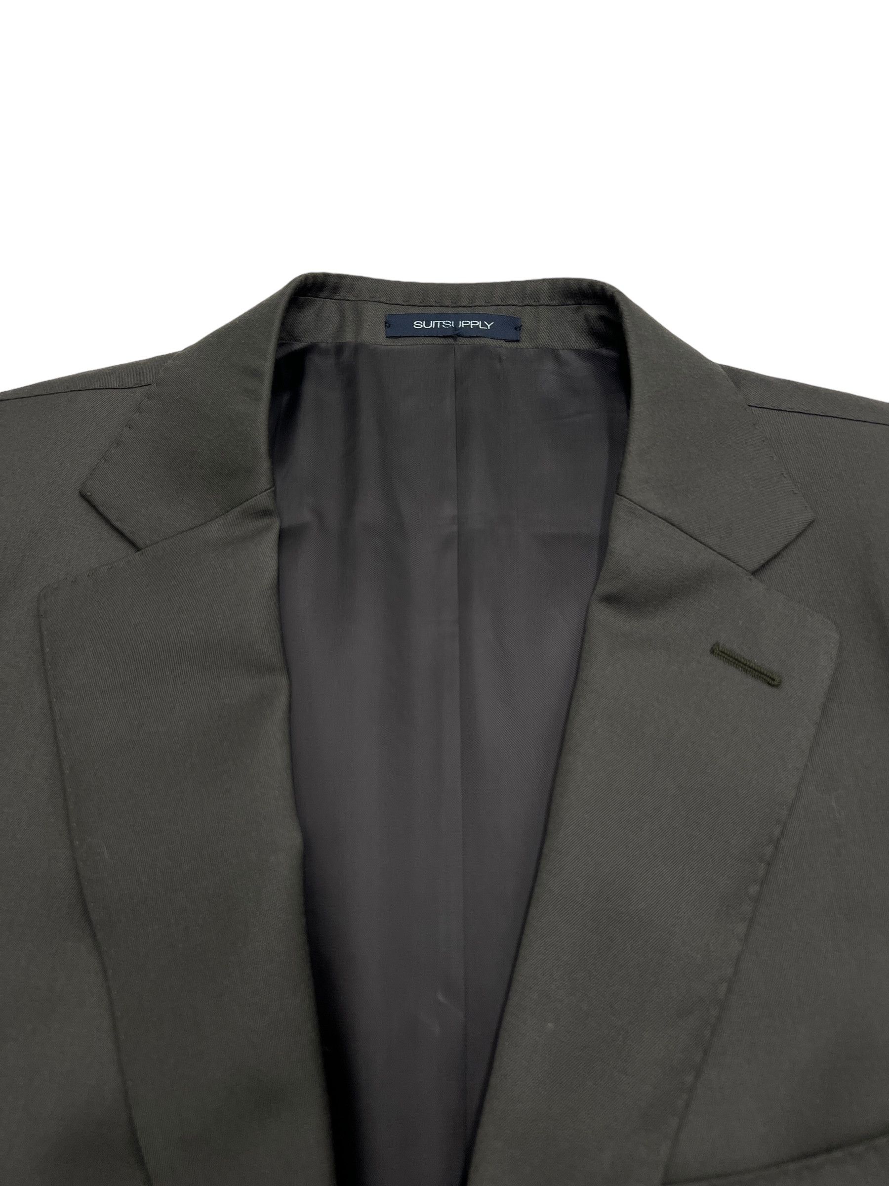 Suitsupply Sienna Wool Formal Blazer Waistcoat Suit EU:58; UK/US:48R Size 48R - 8 Thumbnail
