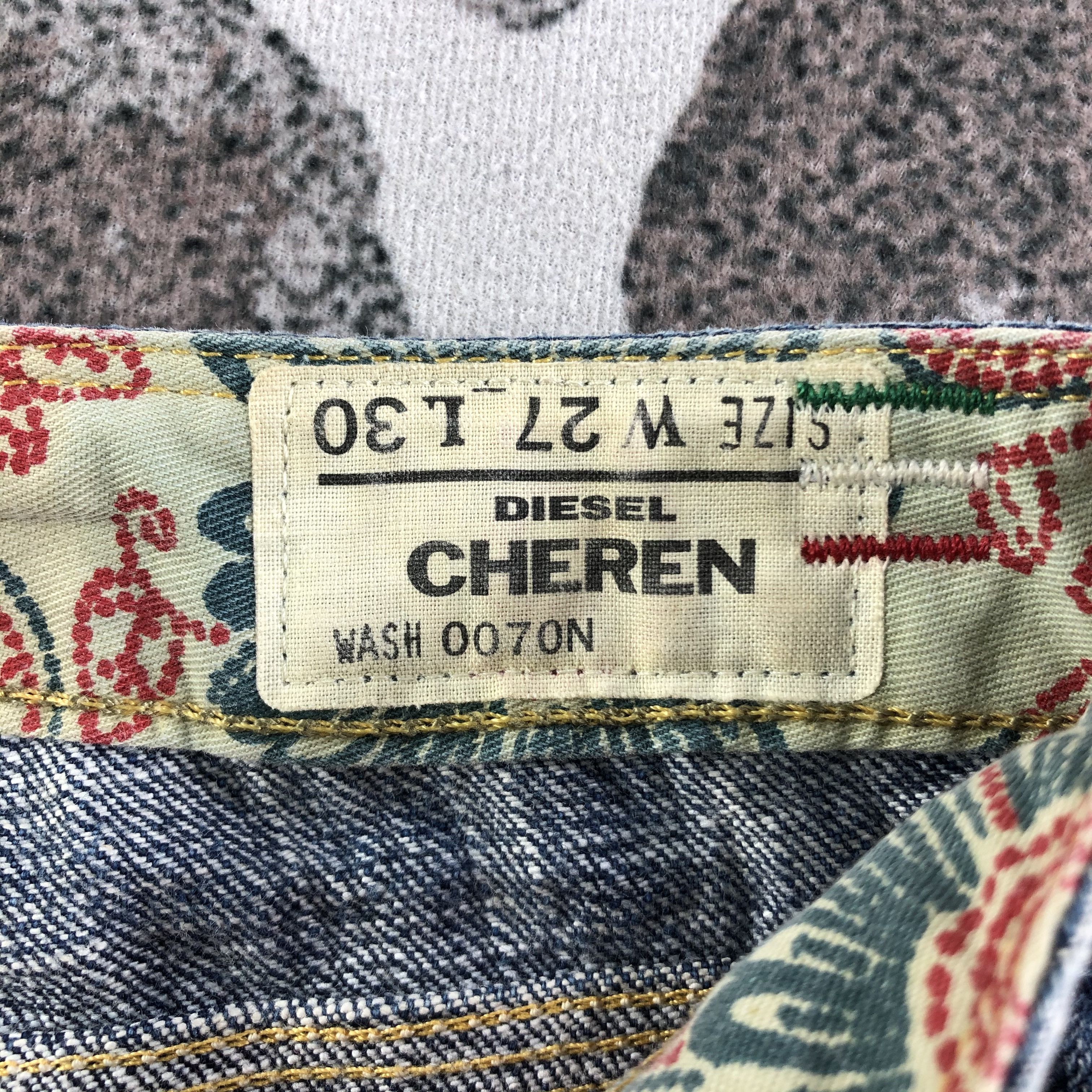 Japanese Brand Diesel Faded Blue Flare Jeans KJ1950 Size 27" / US 4 / IT 40 - 10 Thumbnail