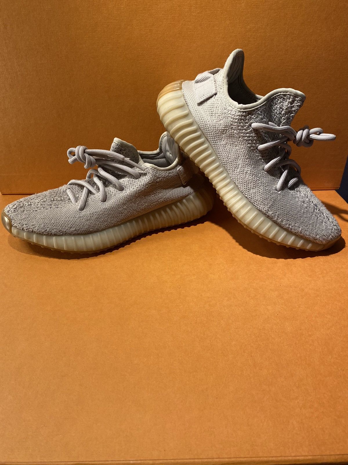 image of Adidas Yeezy Boost Shoes in White, Women's (Size 4)
