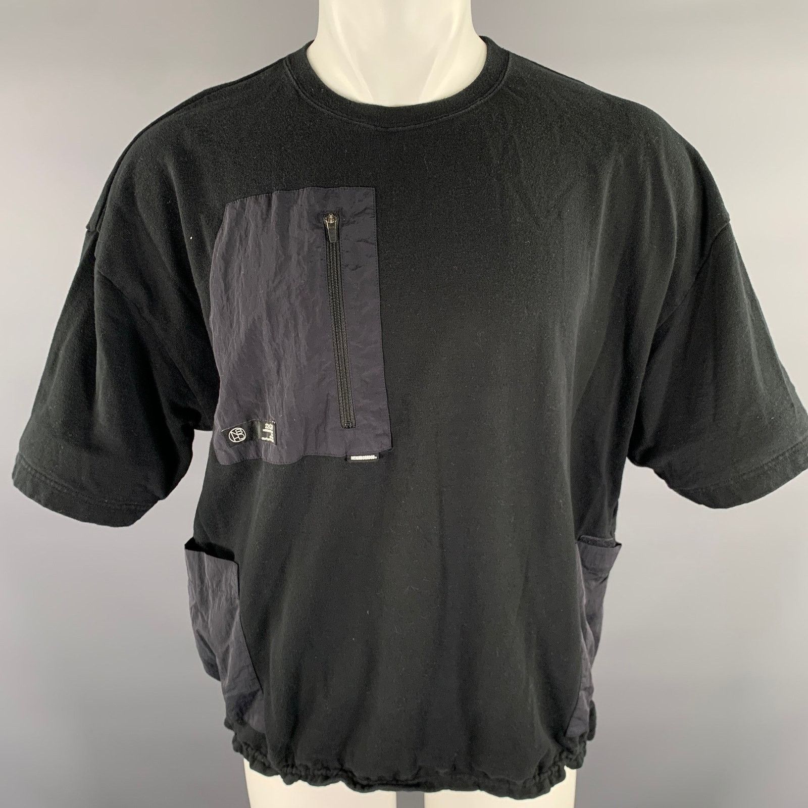 Neighborhood NEIGHBORHOOD Size M Black Graphic Cotton Oversized T-shirt Size US L / EU 52-54 / 3 - 1 Thumbnail