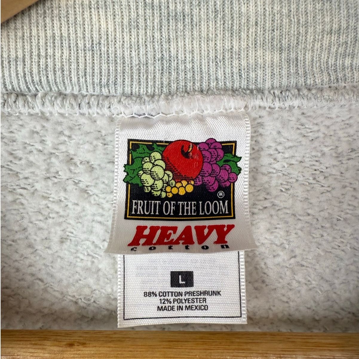 Fruit Of The Loom VTG 90s Mount Rushmore Sweatshirt Sz L Gray South Dakota USA Size US L / EU 52-54 / 3 - 4 Thumbnail
