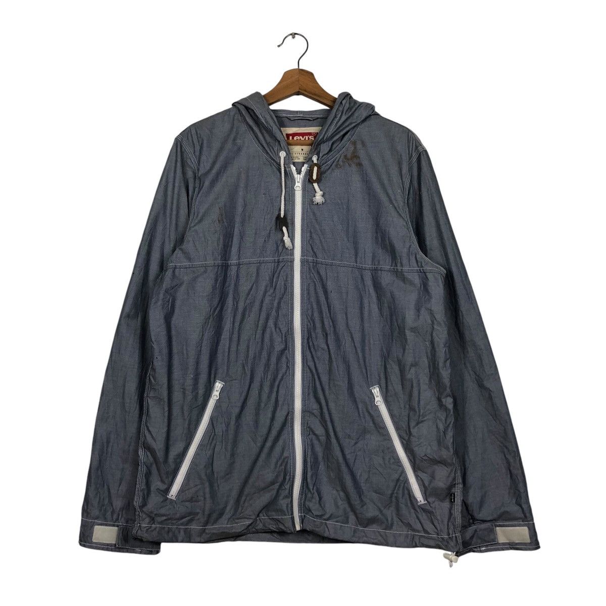 Japanese Brand 📌Vintage Zipper Biker Jacket Levi's Size US M / EU 48-50 / 2 - 13 Thumbnail
