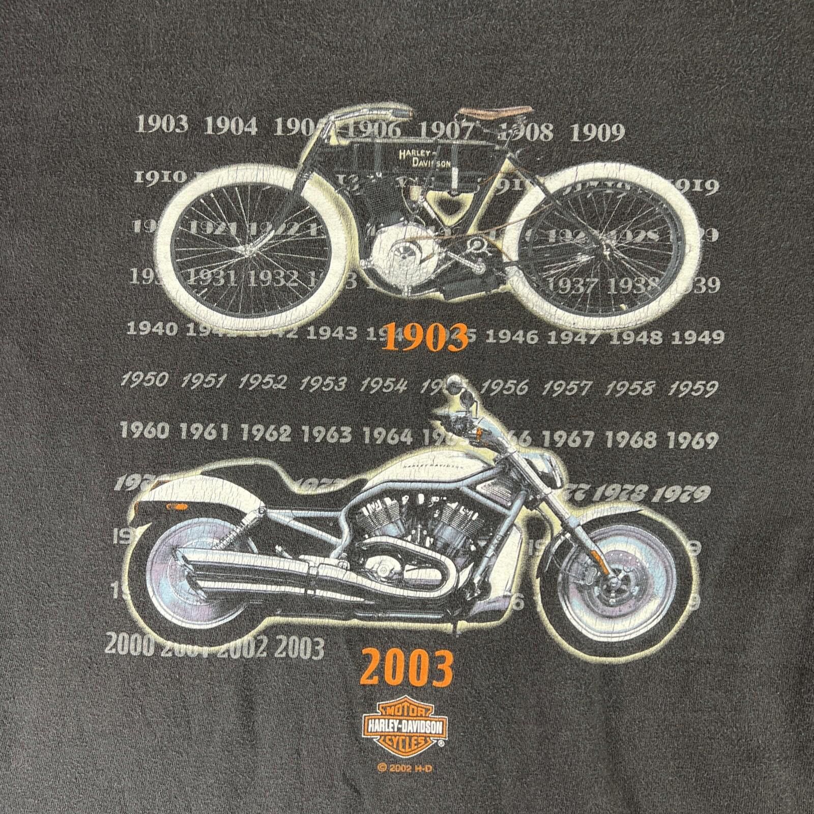 Harley Davidson Harley Davidson 3XL Shirt 2003 100th Las Vegas Nevada Black Size US XXL / EU 58 / 5 - 1 Thumbnail