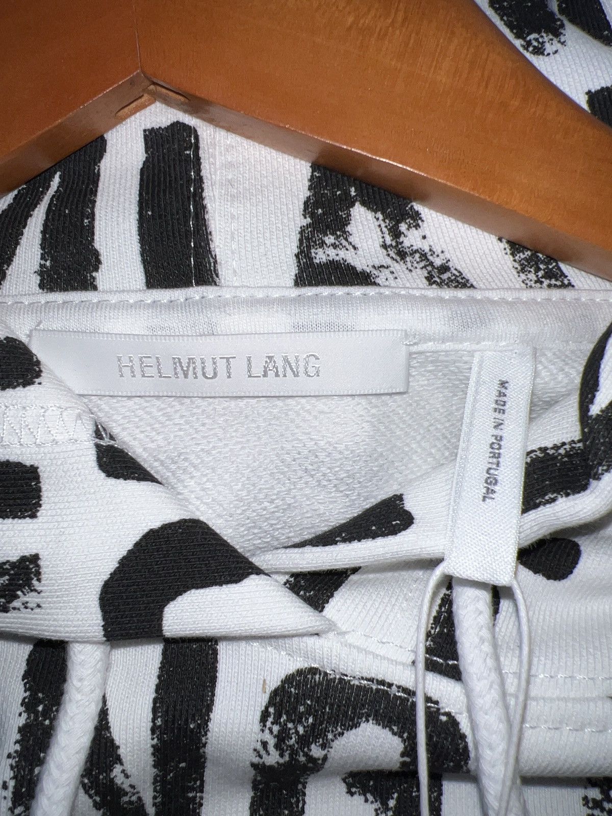 Helmut Lang $285 Helmut Lang Hoodie “All Over” (NWT) Size US M / EU 48-50 / 2 - 4 Thumbnail