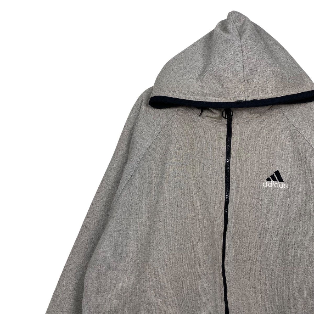 Adidas Vintage Adidas reversible hoodie jacket Size US L / EU 52-54 / 3 - 8 Thumbnail