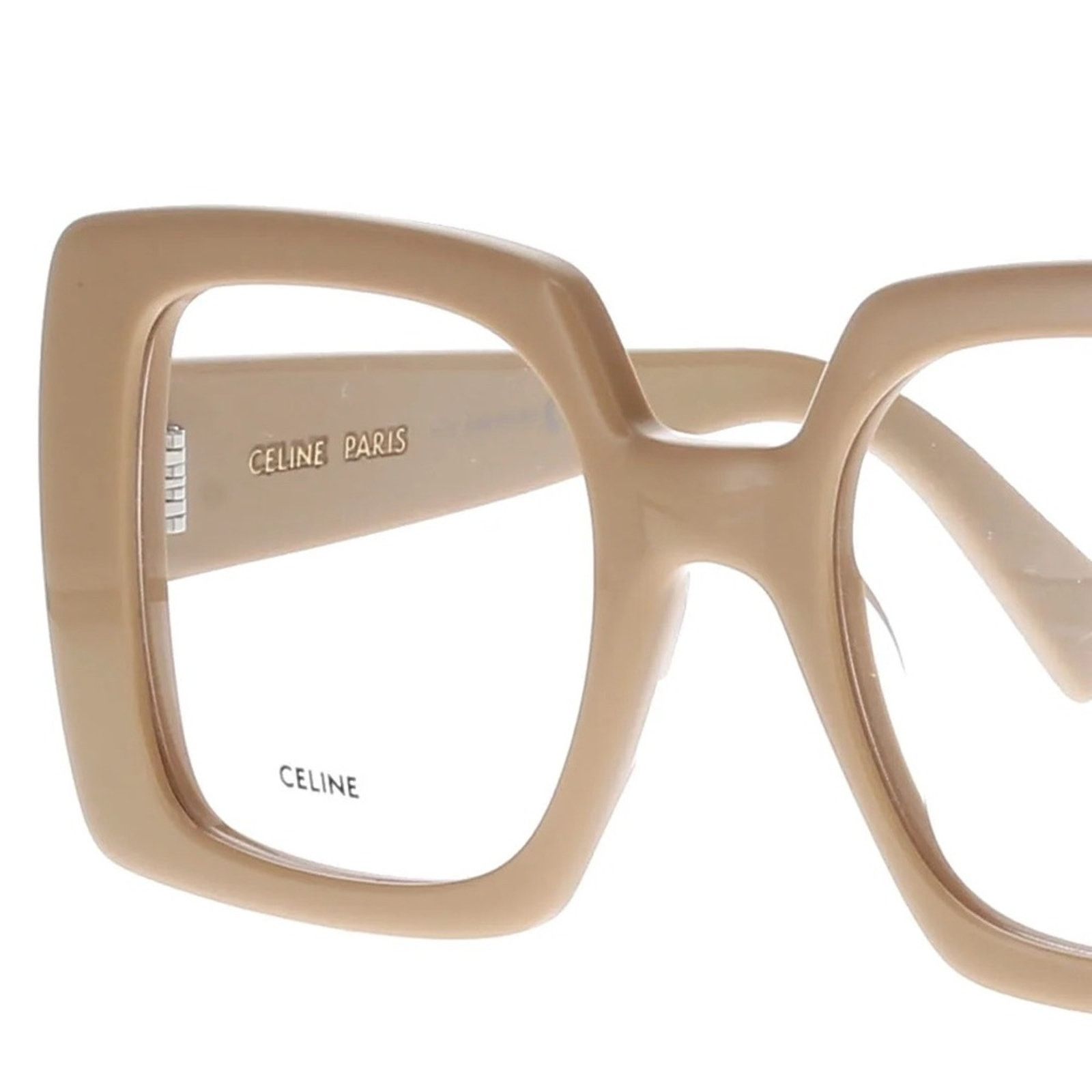 Celine New! Celine CL50121I 057 Chic Beige Eyeglasses for Women Size ONE SIZE - 6 Thumbnail