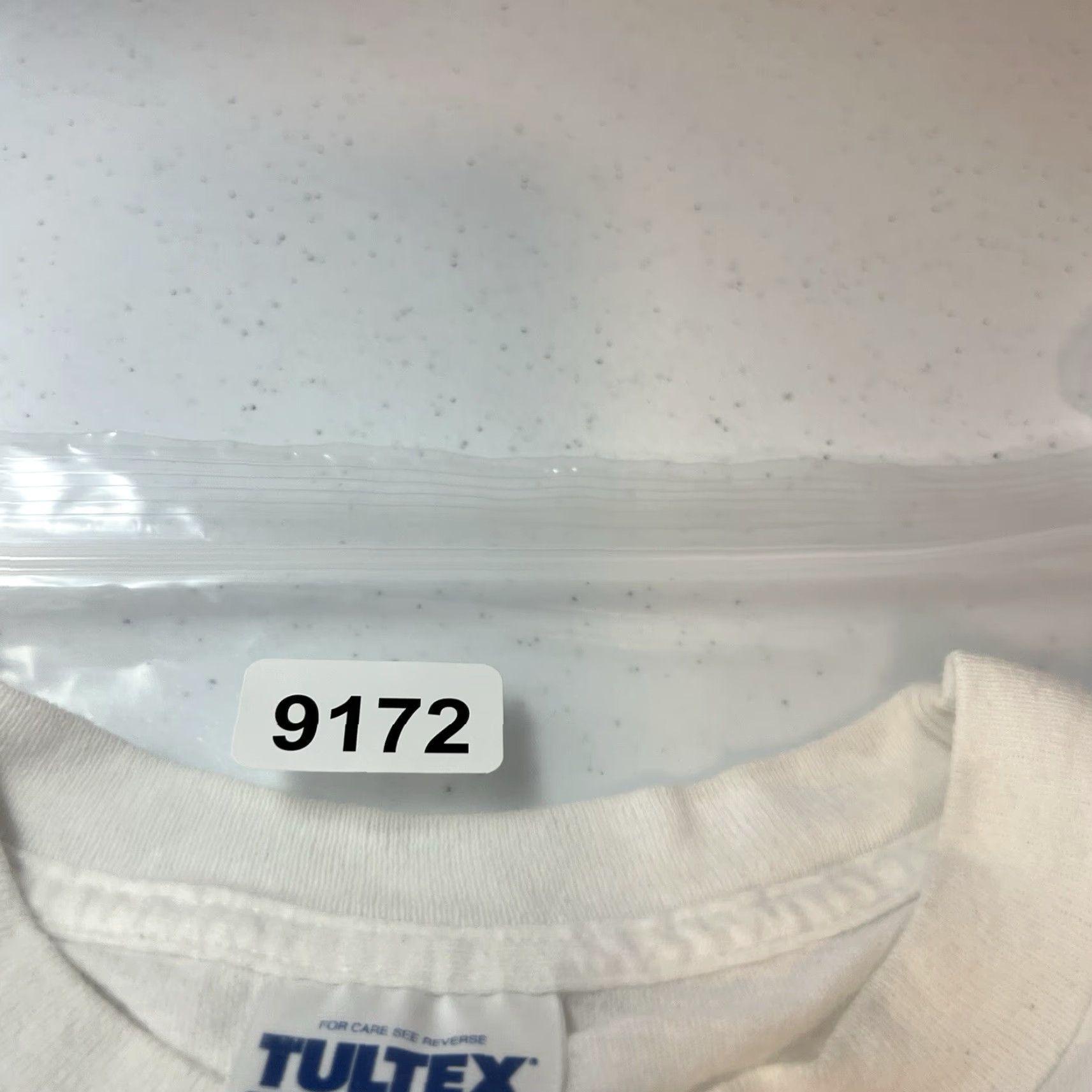 Tultex VINTAGE Tultex Knit T Shirt Adult Mens Large White Shirt Mens L White 1990s Graphic Tee Cotton Sportswear/Beach Size US L / EU 52-54 / 3 - 8 Thumbnail