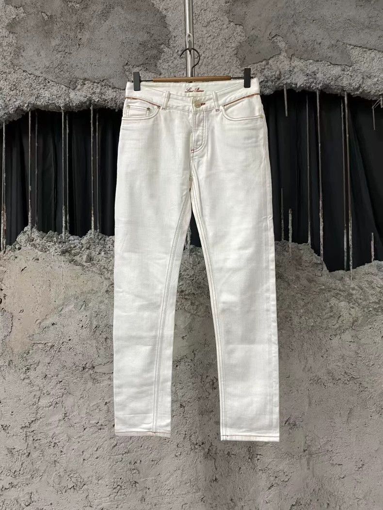 Loro Piana White Denim Jeans-