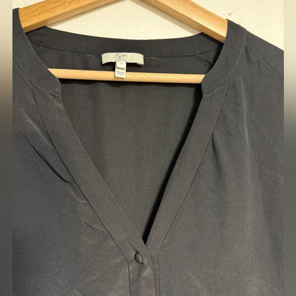 Joie Joie Women’s Black Button-Front Blouse Size S Size S / US 4 / IT 40 - 6 Thumbnail