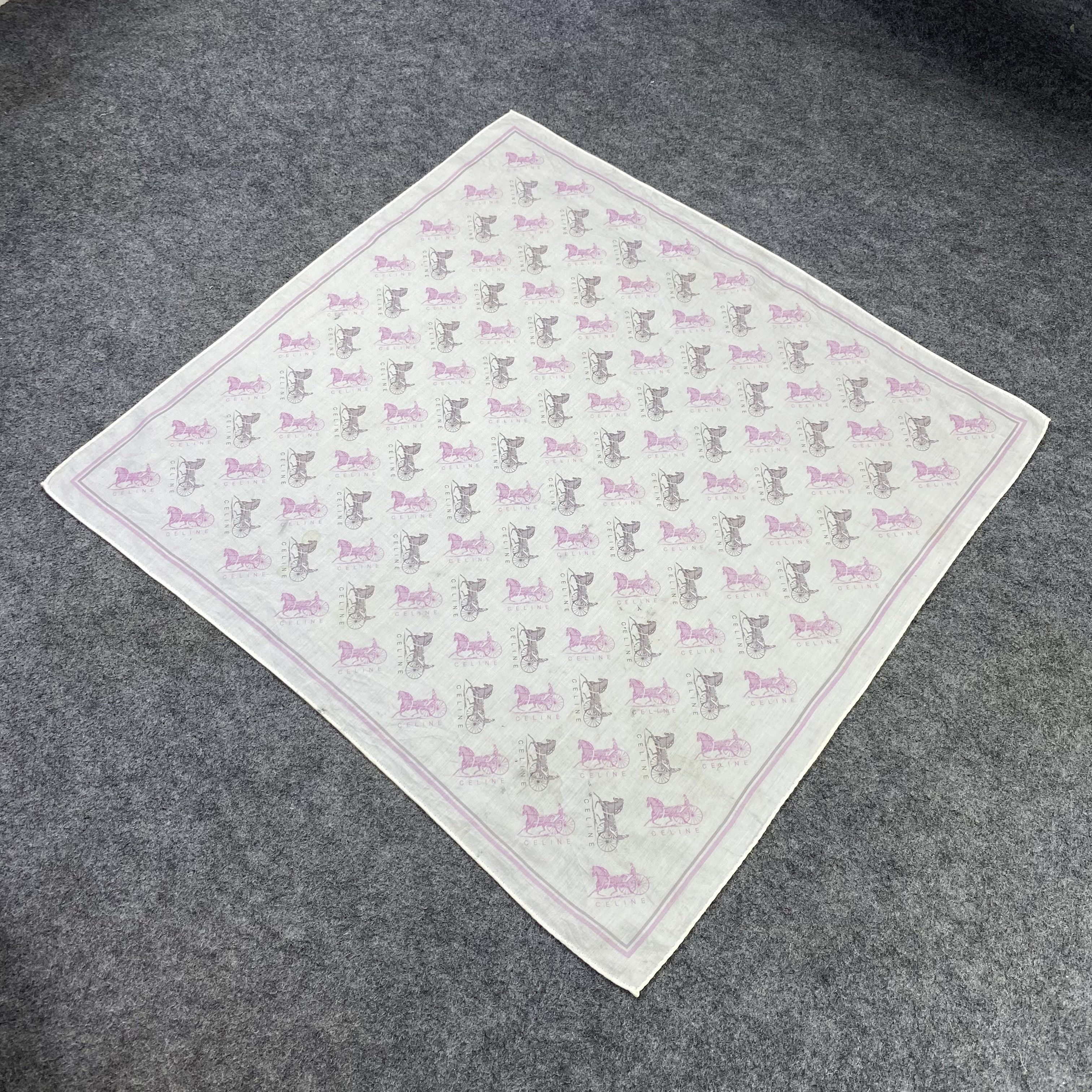 Celine CelineHandkerchief Neckerchief Bandana-B1812 Size ONE SIZE - 4 Thumbnail