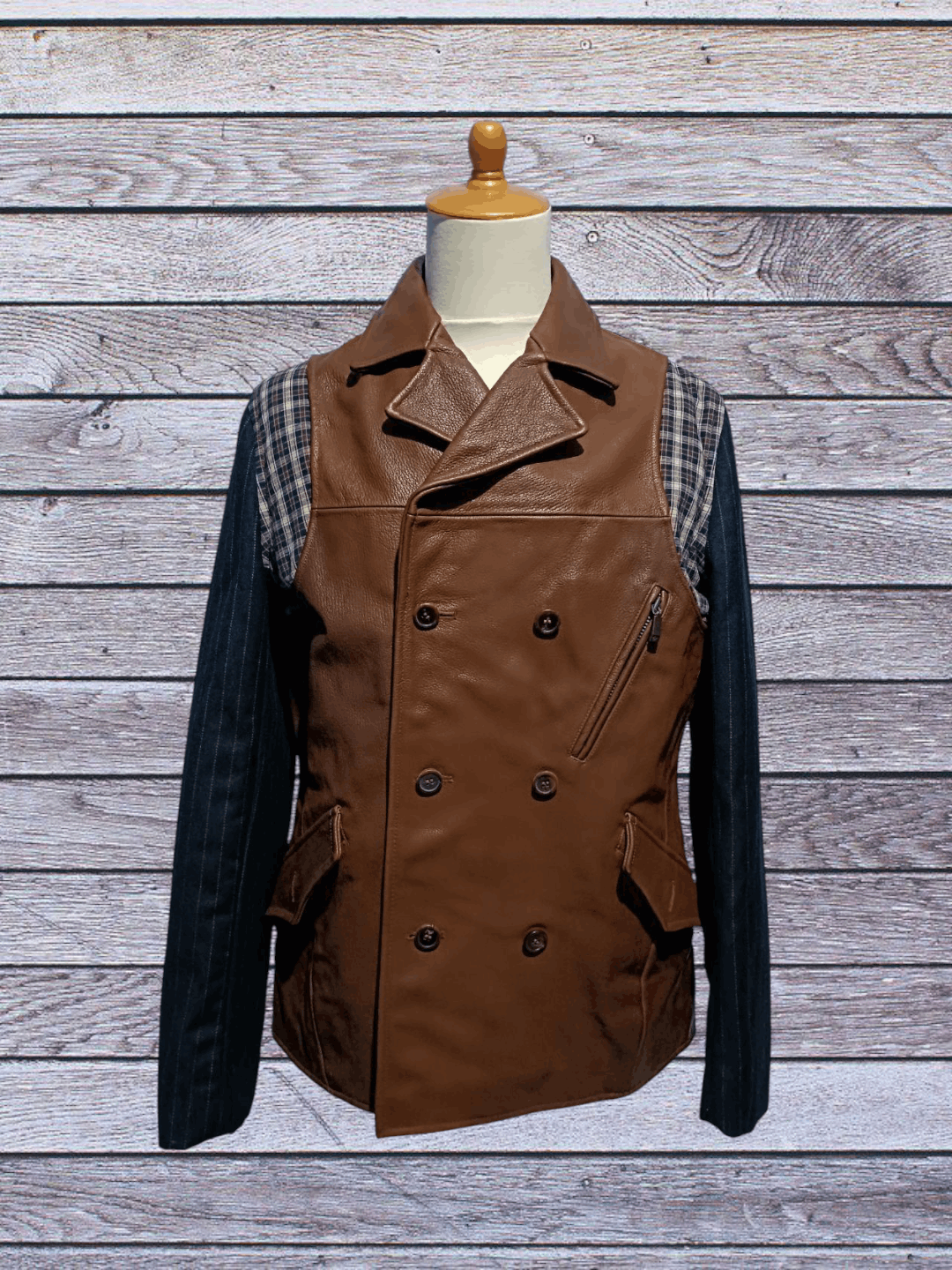 Other Vintage Leather Jacket Size US M / EU 48-50 / 2 - 1 Thumbnail