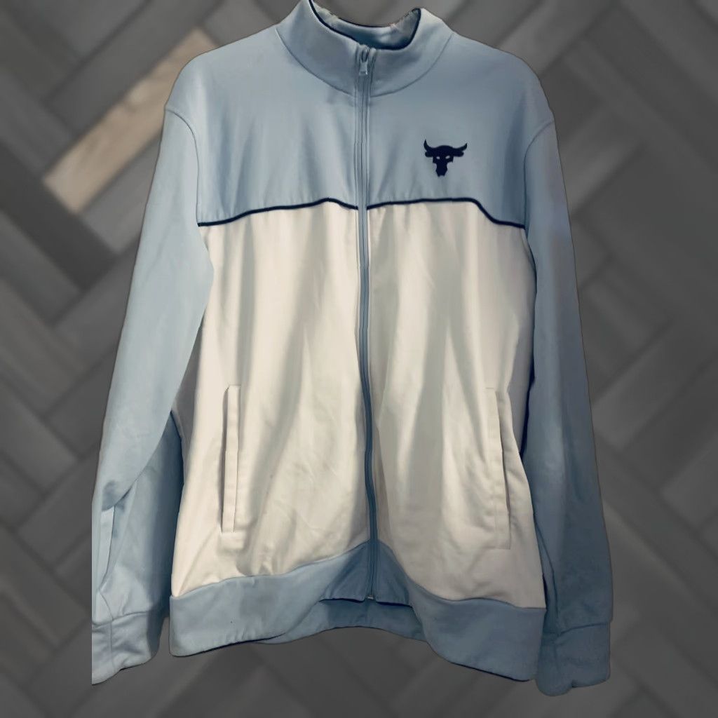Under Armour Under Armour Project Rock Collection Full Zip Long Sleeve Men's Size Large Size US L / EU 52-54 / 3 - 1 Thumbnail