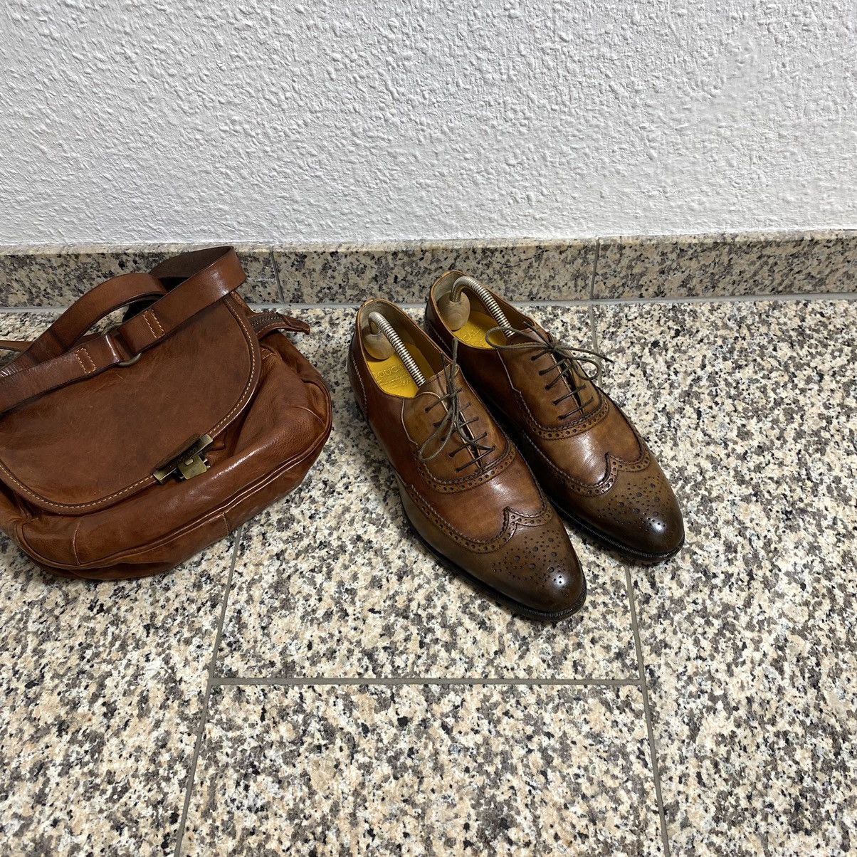 Doucal's Leather Shoes Doucal’s Brown Size US 8.5 / EU 41-42 - 2 Thumbnail