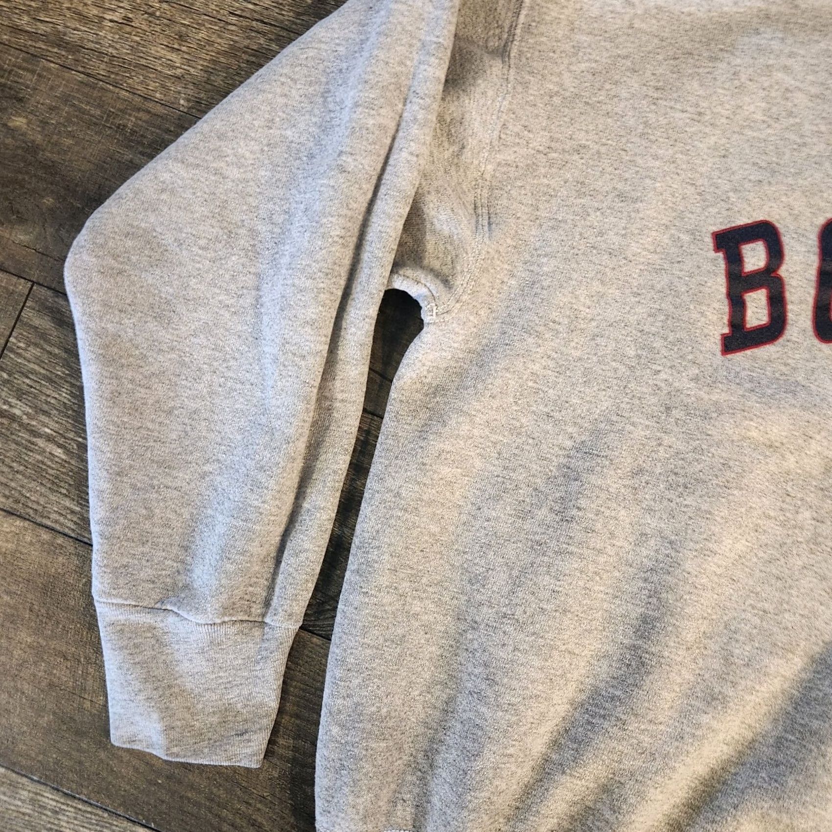 Fruit Of The Loom VINTAGE Fruit Of The Loom Sweatshirt Gray Red Sox XL Adult 90s Size US XL / EU 56 / 4 - 5 Thumbnail