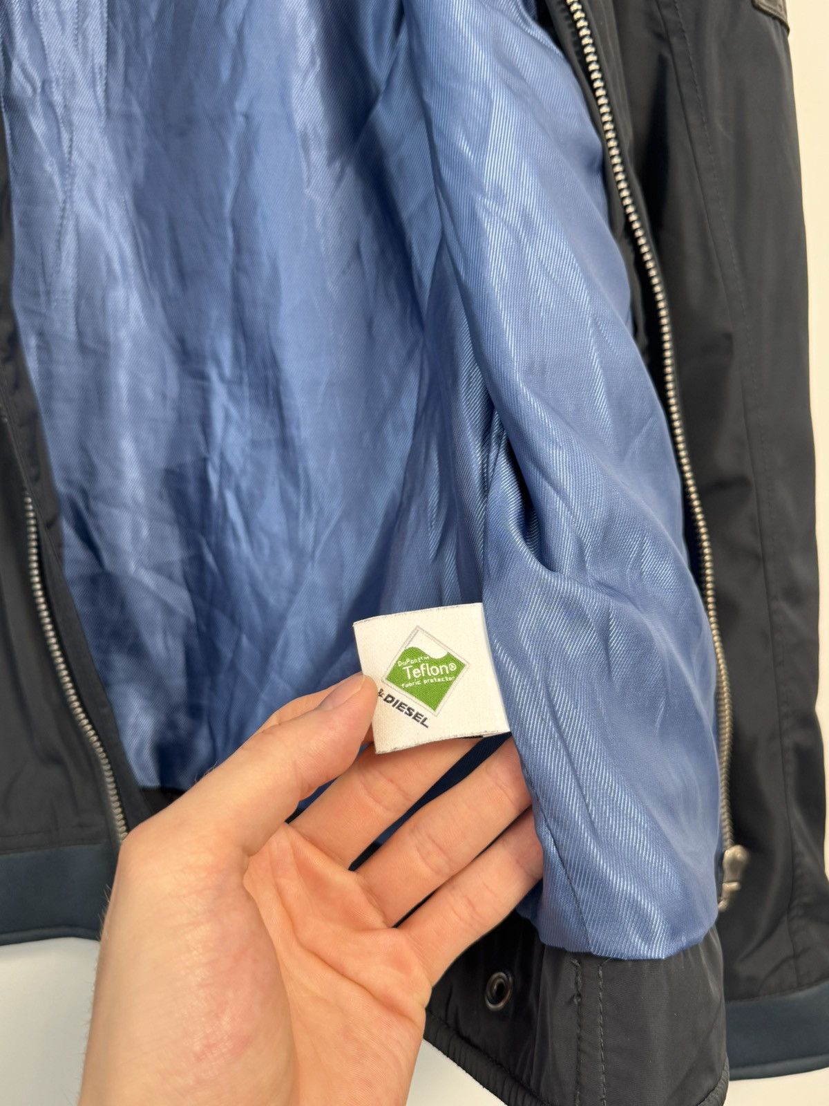 Diesel × Vintage Y2K Style Rare Jacket Diesel Nylon 🔥 Size US L / EU 52-54 / 3 - 10 Thumbnail